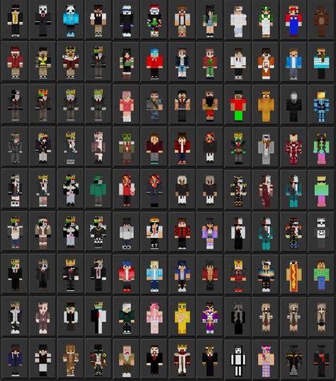 YouTuber Minecraft Skins — SkinMC